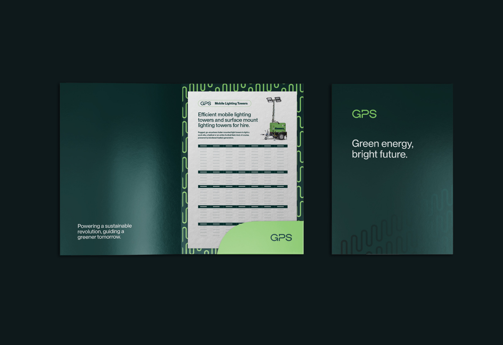 GPS print and marketing material design